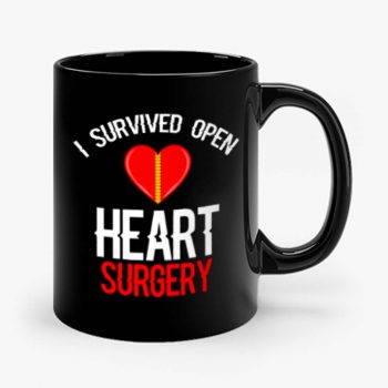 I Survived Open Heart Surgery Men Women Mug