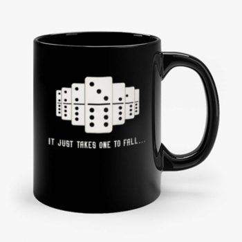 It Just Takes One To Fall Tiles Puzzler Game Mug