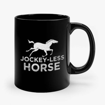 Jockey Less Horse Running Horse Mug