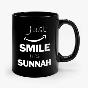 Just Smile Its Sunnah Arabic Islam Muslim Mug