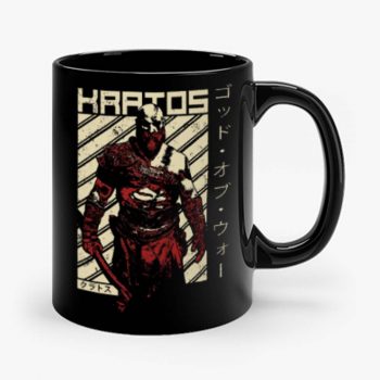 Kratos Diagonal God of War Mug
