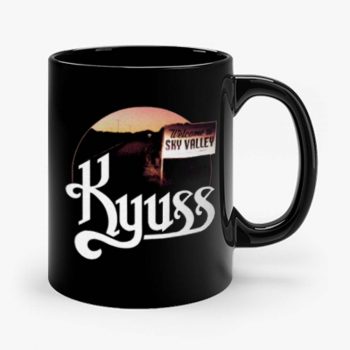 Kyuss Welcome to Sky Valley t Doom Stoner Metal Rock Band Tee Mug
