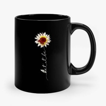 Let It Be Hippie Flower Mug