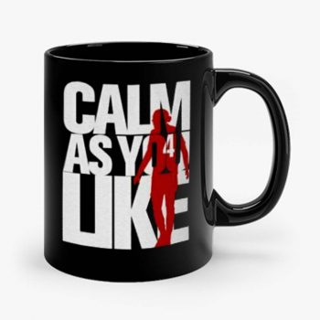 Liverpool FC Custom Calm As You Like White Red Mug