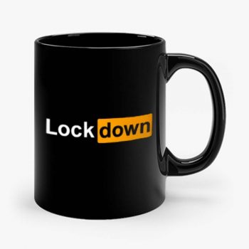Lock Down Parody Porn Hub Social Distancing Fathers Day Top Mug