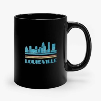 Louisville Shirt Louisville City Kentucky KY Skyline Tee Cityscape Mug