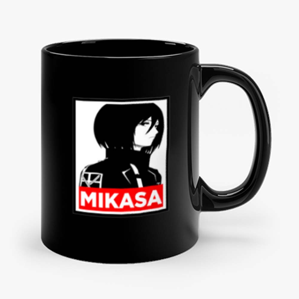 Mikasa Cover Attack On Titan Anime Mug