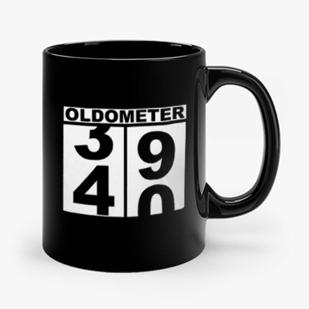 Milestone Birthday Oldometer Odometer Turning 40 Mug