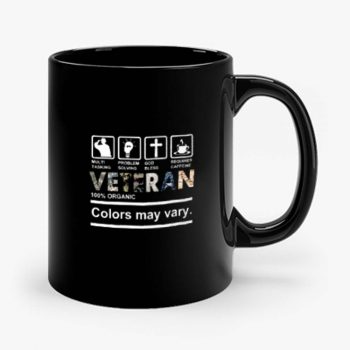 Multi Tasking Problem Solving God Bless Requires Caffeine Verteran Army Military Mug