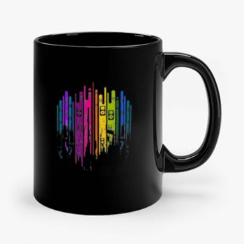 Music Note Colourful Mug