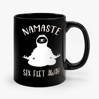 Namaste Social Distancing Mug