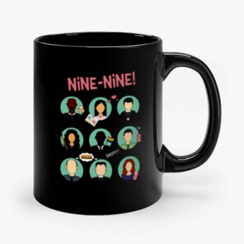 New Brooklyn Nine Nine Squad Artwork Comedy Tv Series Mug