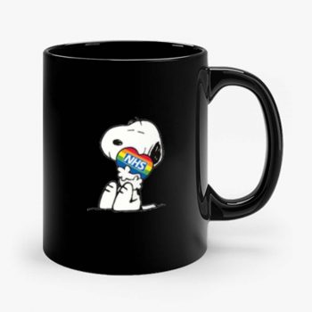 Nhs Huge Heart Snoopy Mug
