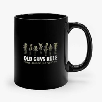 Old Guys Rule Classic Rock Mug