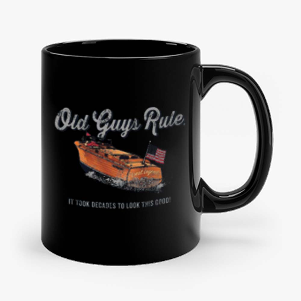 Old Guys Rule Decades Mug
