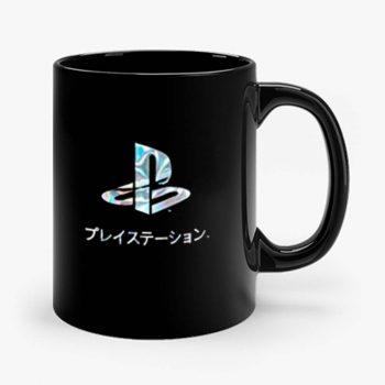 Playstation Japan Text Retro Mug