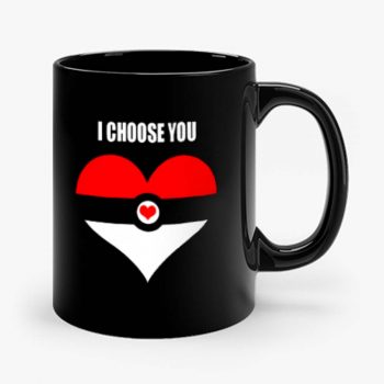 Pokemon I Choose You Top LADY FIT Valentines Day Nintendo Pokemon Go Mug