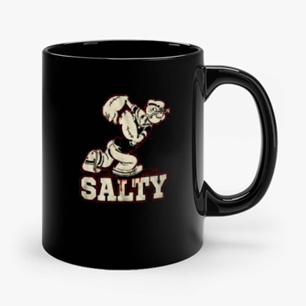 Popeye Cartoon Salty Mug