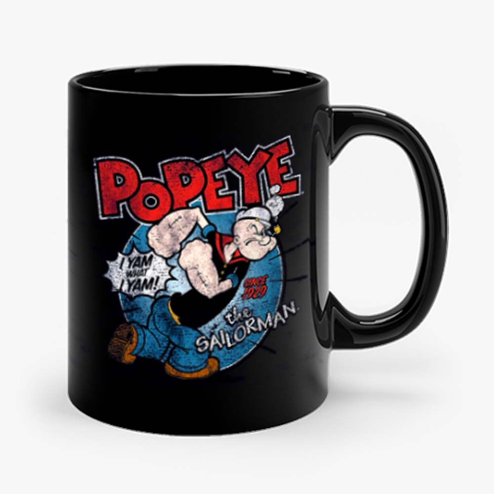 Popeye The Sailorman Classic Cartoon Mug