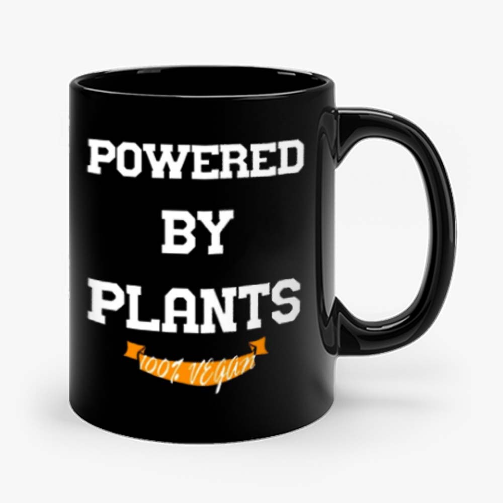 Powered By Plants Vegetarian Vegan Healthy Gym Mug