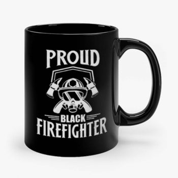 Proud Black Firefighter Mug