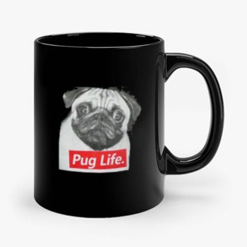 Pug Life Retro Mug