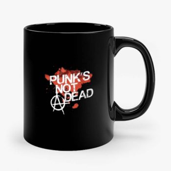 Punks Not Dead Rock Mug
