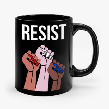 Reistst Womens Fists Political Mug