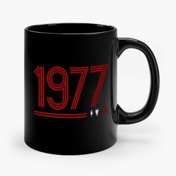 Retro 1977 Red Mug