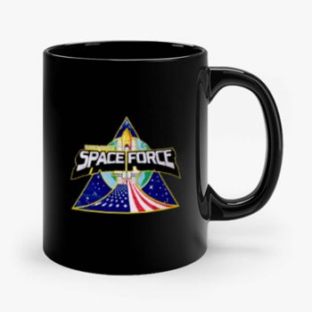 Rocket Vintage Space Force Mug