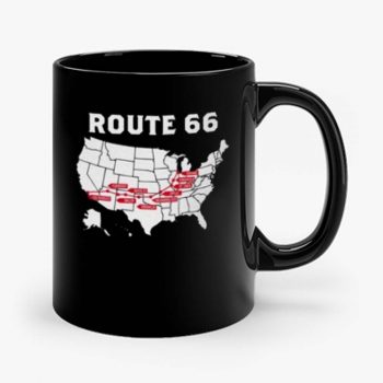 Route 66 Map Mug