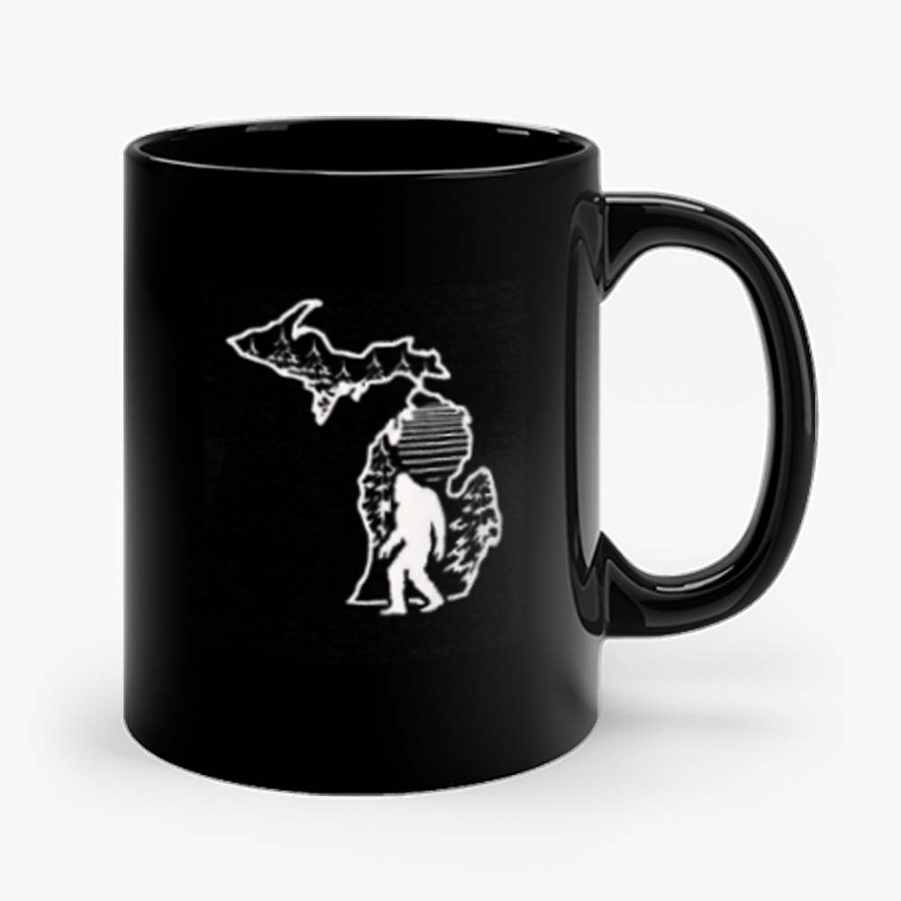 Sasquatch Big Foot Michigan Mug