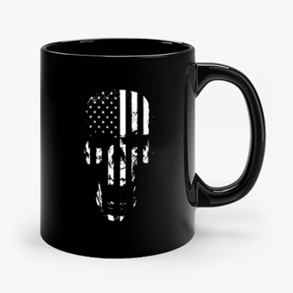 Skull Flag American Mug