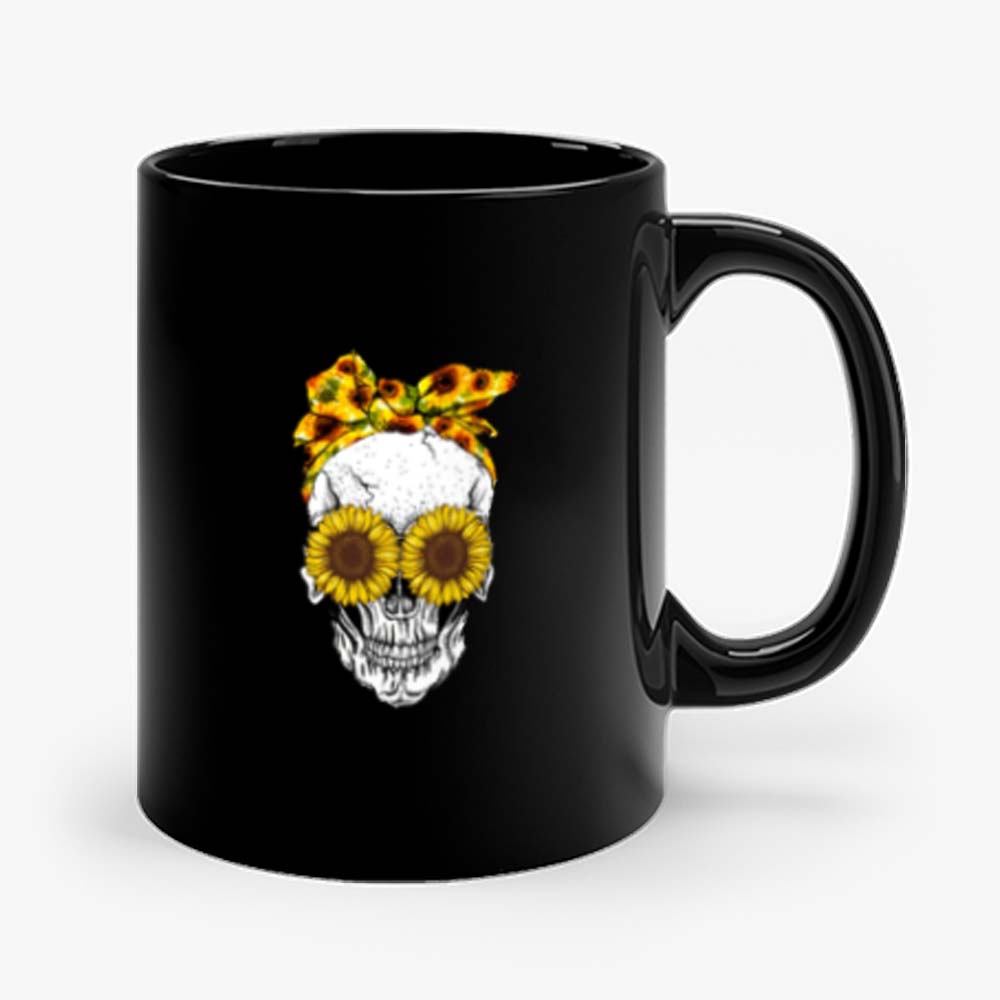 Skull Sunflower Mug