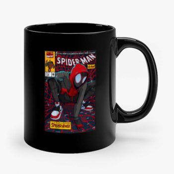 Spiderman Portrait Spiderverse Mug