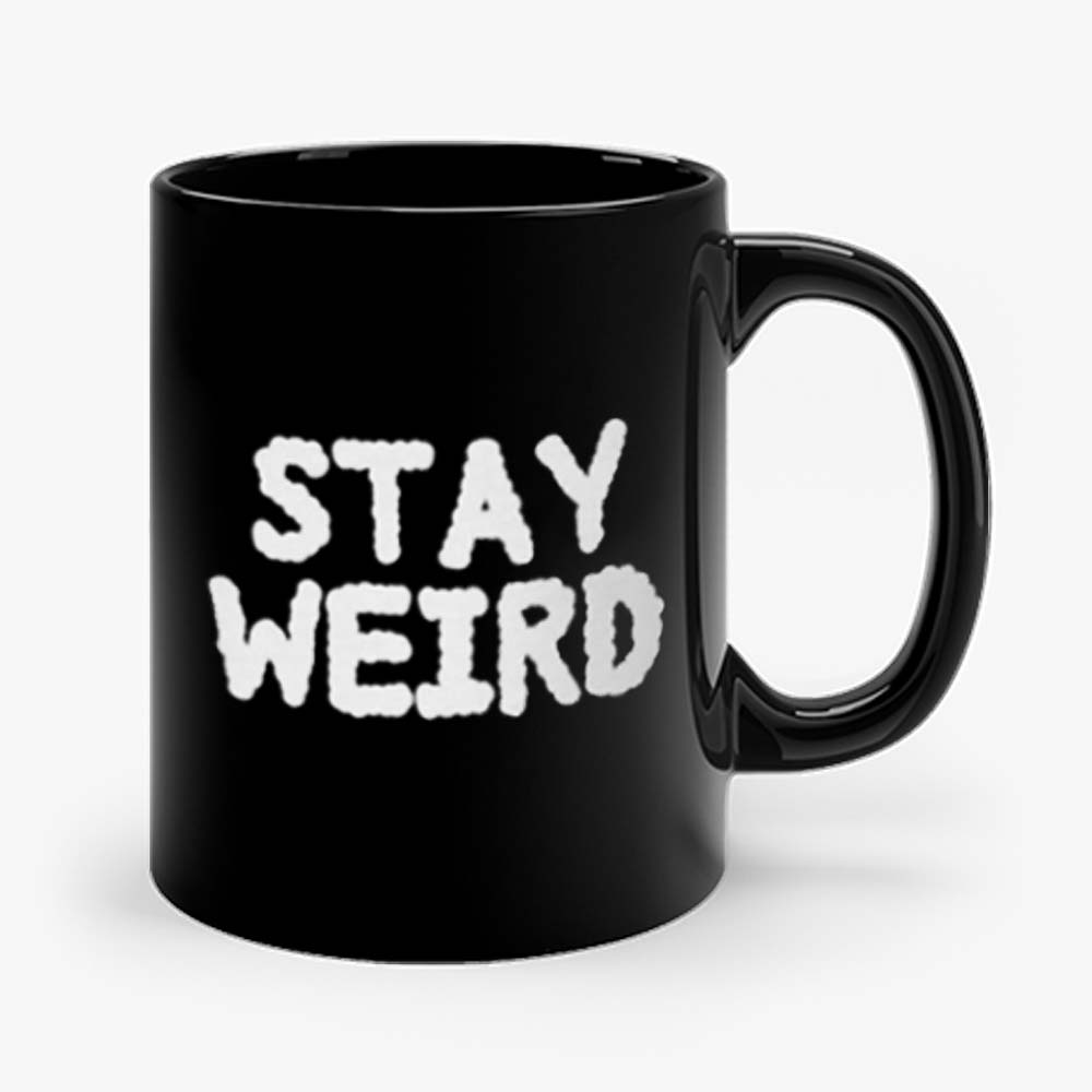 Stay Weird Aesthetic Mug