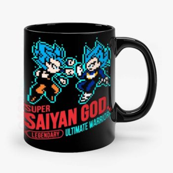 Super Saiyan God Dragon Ball Vintage Mug