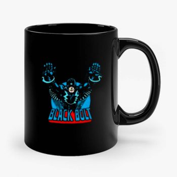 Superhero Comic Retro Black Bolt Mug