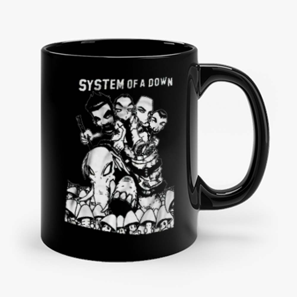 System Of A Down Hard Rock Band Mug