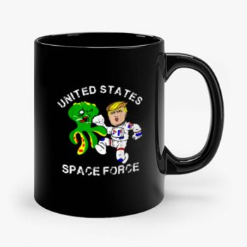 Trumps Kickin Alien Space Force Mug