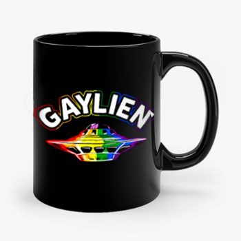 UFO Gay Pride Gaylien Funny Gay Pride Mug