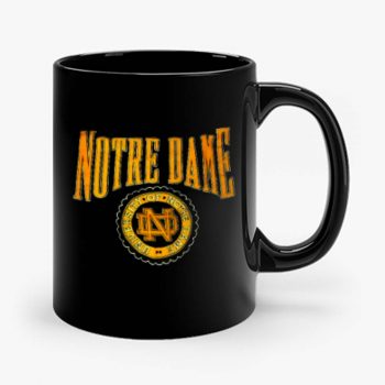 Vintage University Of Notre Dame Mug