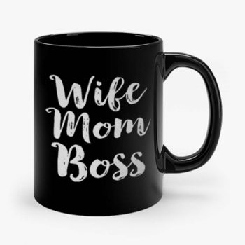 Wife Mom Bos Mug