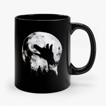 Wolf Shadow Puppet Unique Moon Outdoor Hike Camp Mug