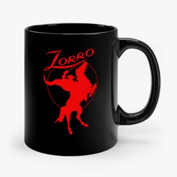 Zorro Red Horse Movie Character Mug