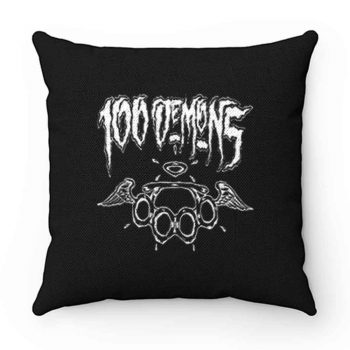 100 Demons Hardcore Punk Band Pillow Case Cover