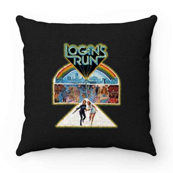 70s Sci Fi Classic Logans Run Poster Art Pillow Case Cover