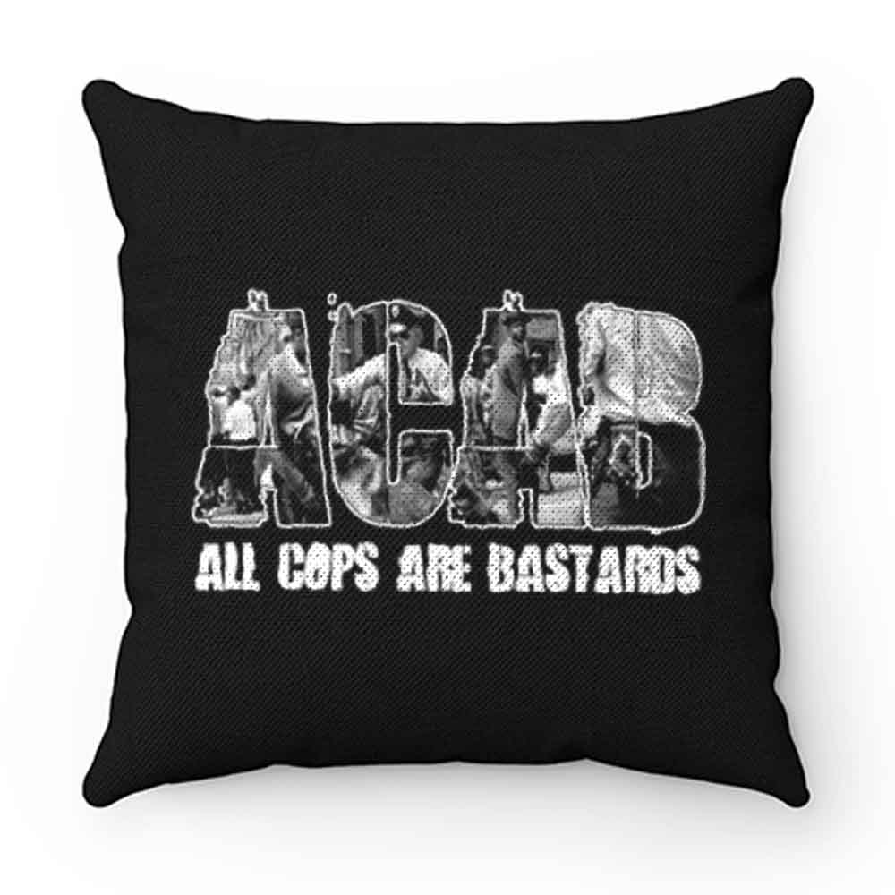 ACAB All Cops Are Bastards Pillow Case Cover