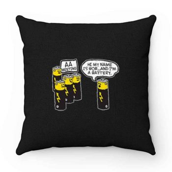 Aa Battery Meeting Pillow Case Cover