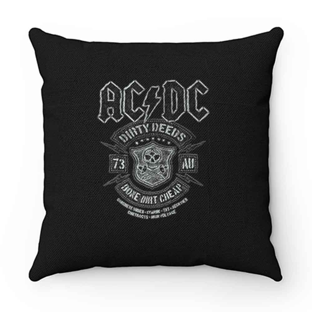 Acdc Dirty Deeds Pillow Case Cover